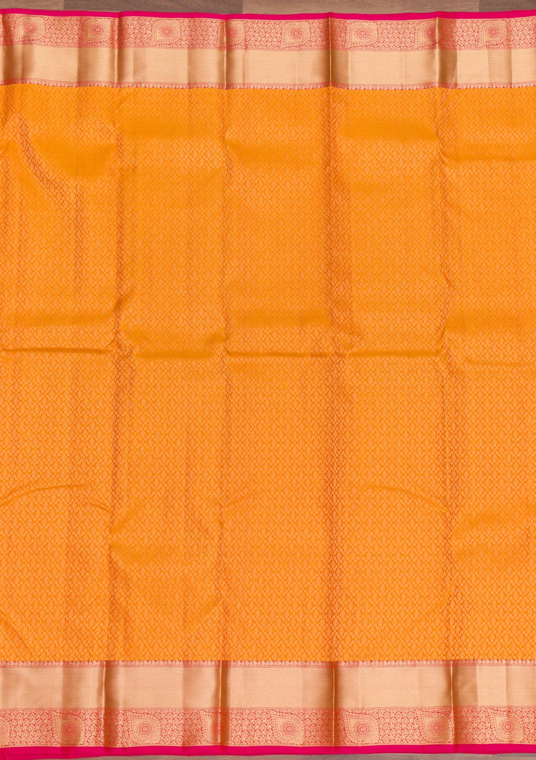 Yellow Zariwork Pure Silk Saree-Koskii