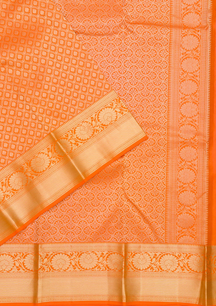 Yellow Zariwork Pure Silk Saree