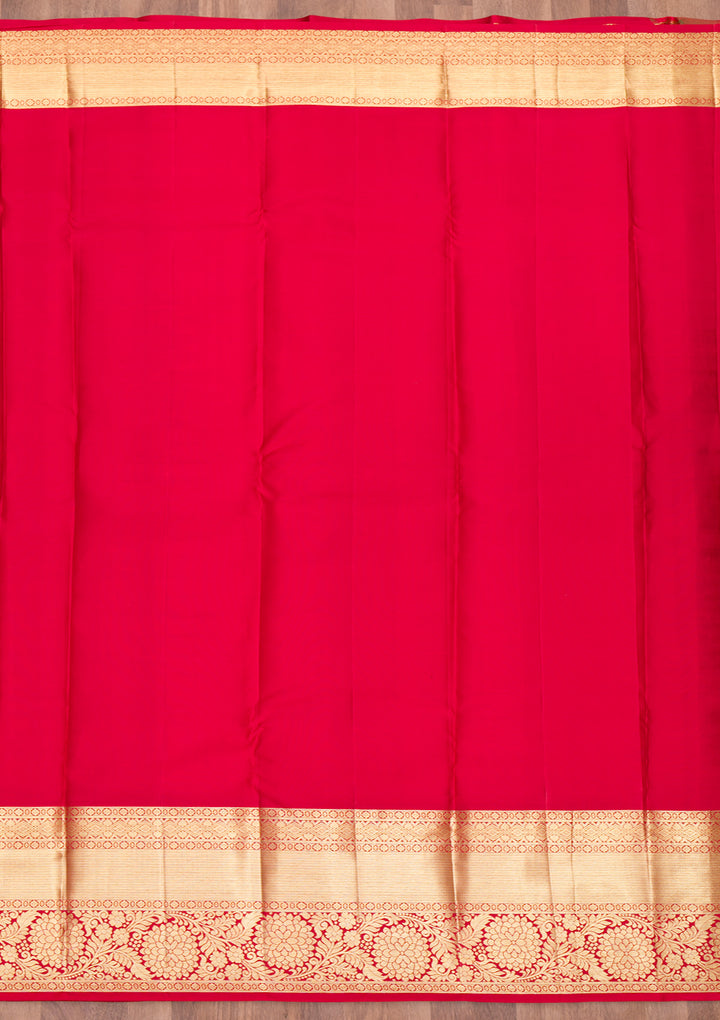 Yellow Zariwork Pure Silk Saree