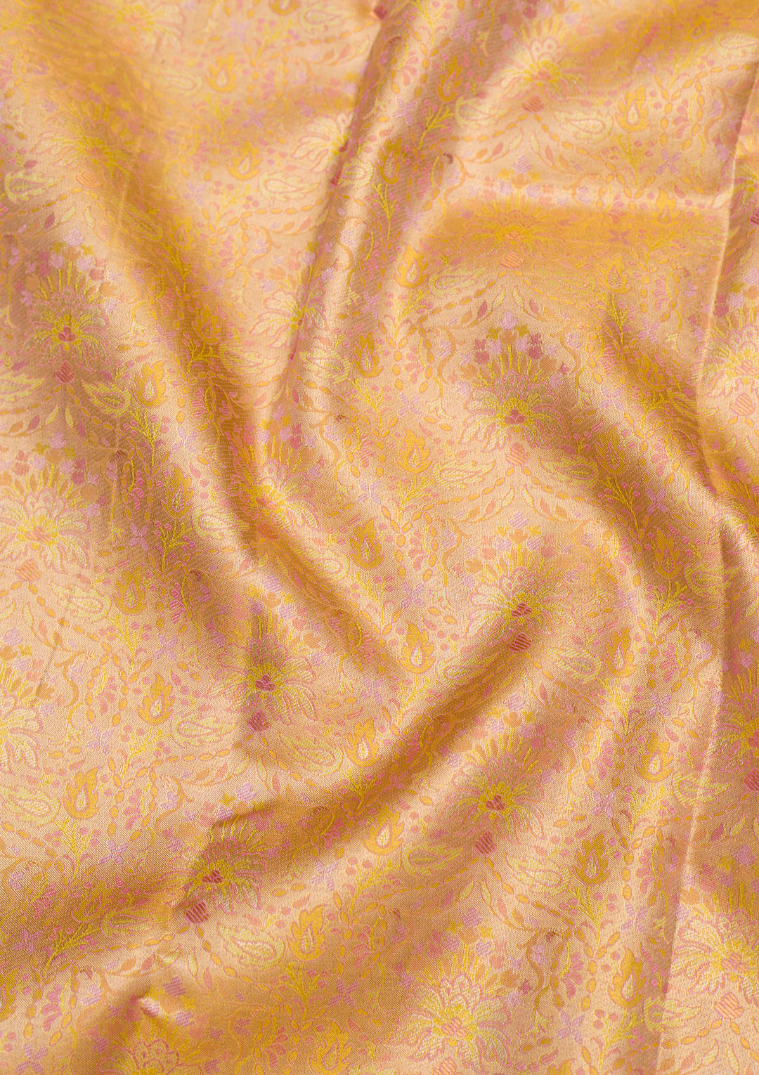 Yellow Zariwork Pure Silk Saree