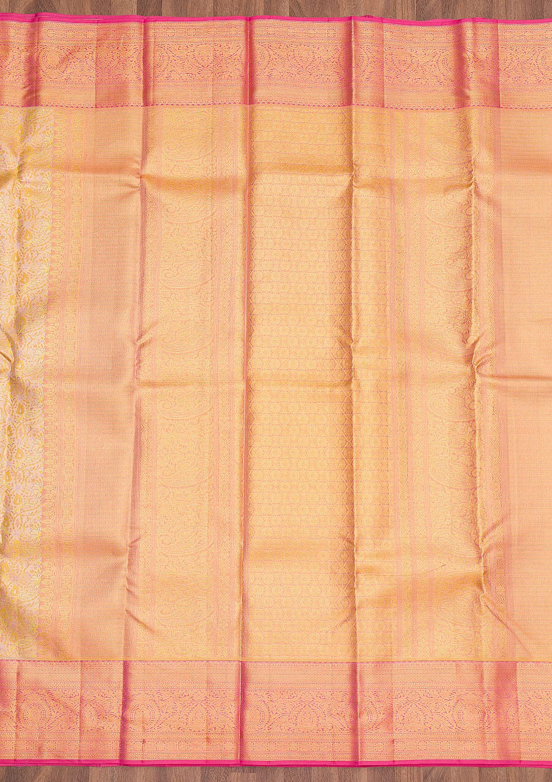 Yellow Zariwork Pure Silk Saree