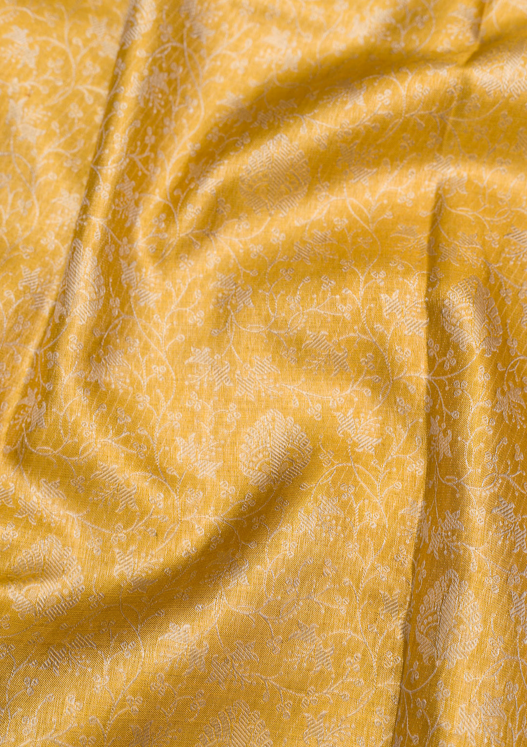 Yellow Zariwork Pure Silk Saree