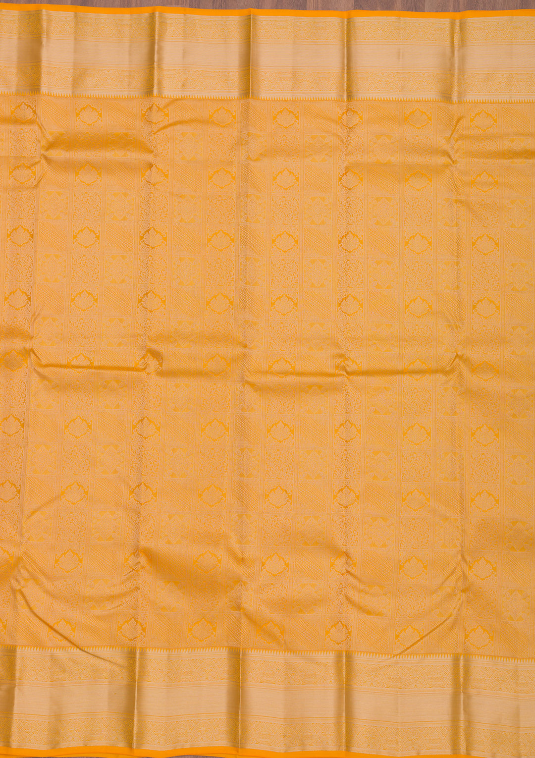 Yellow Zariwork Pure Silk Saree