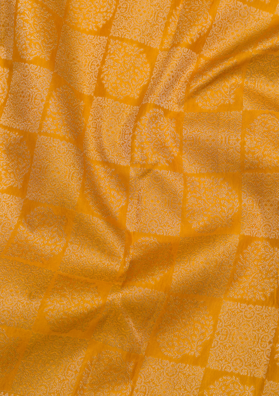 Yellow Zariwork Pure Silk Saree
