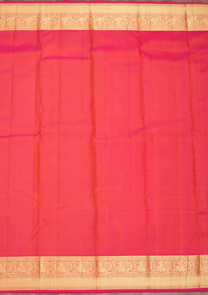Yellow Zariwork Pure Silk Saree