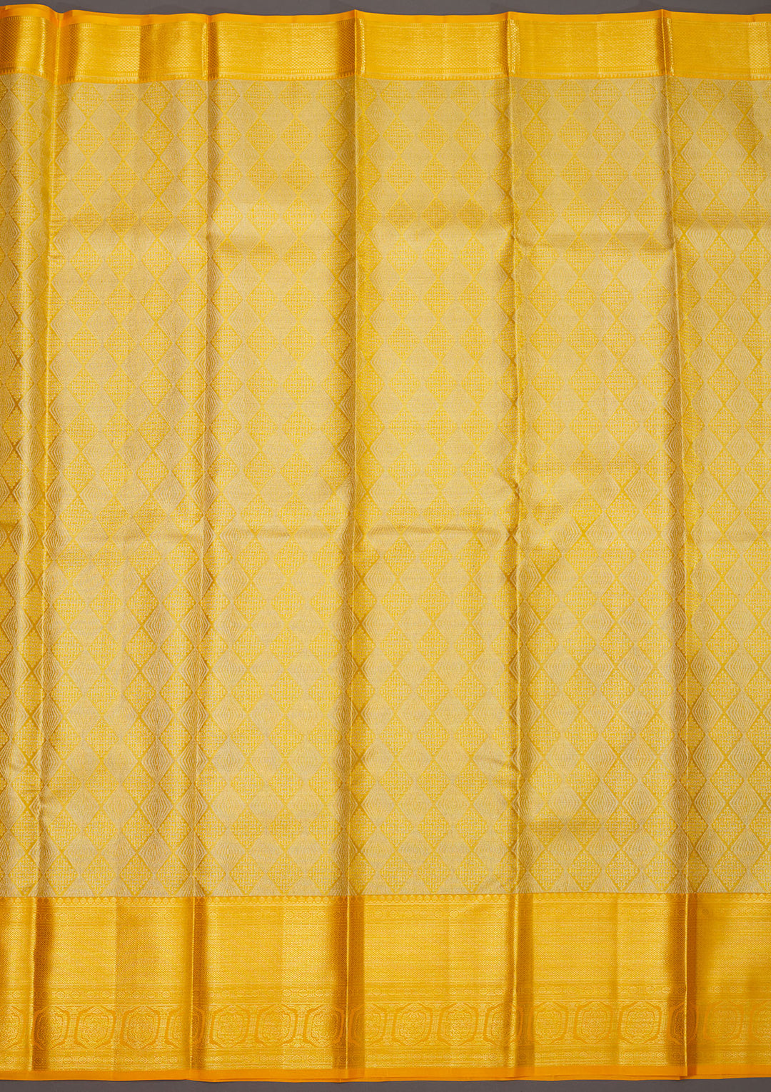 Yellow Zariwork Pure Silk Saree