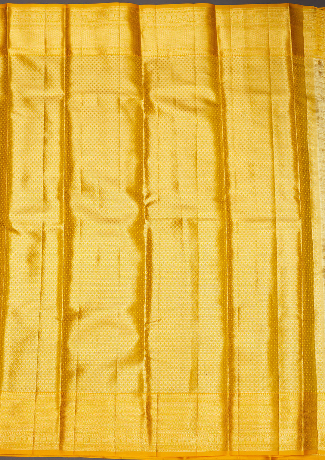 Yellow Zariwork Pure Silk Saree