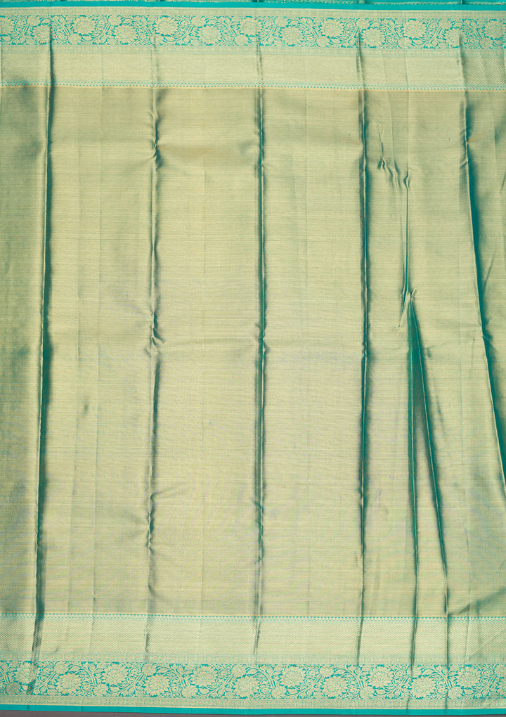 Yellow Zariwork Pure Silk Saree