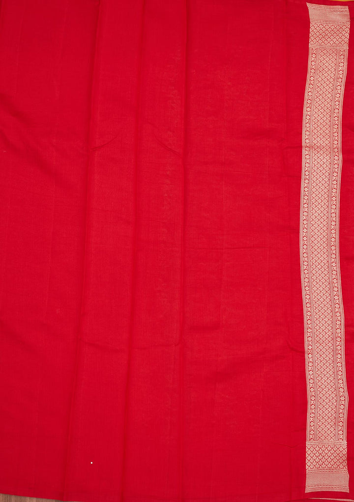 Yellow Zariwork Pure Silk Saree