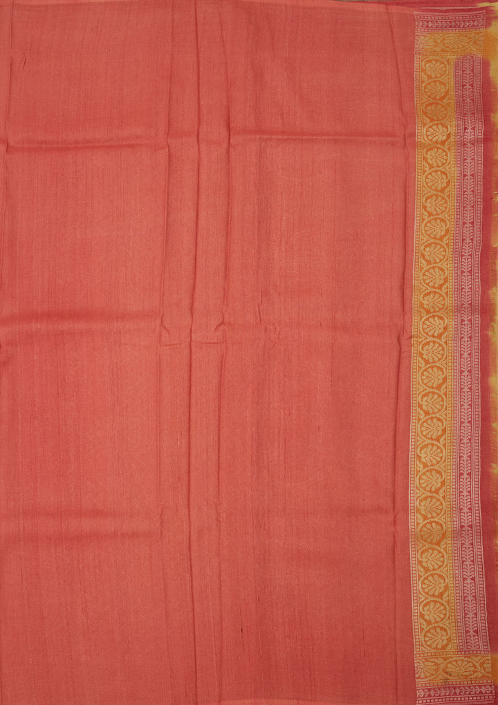 Yellow Zariwork Pure Silk Saree