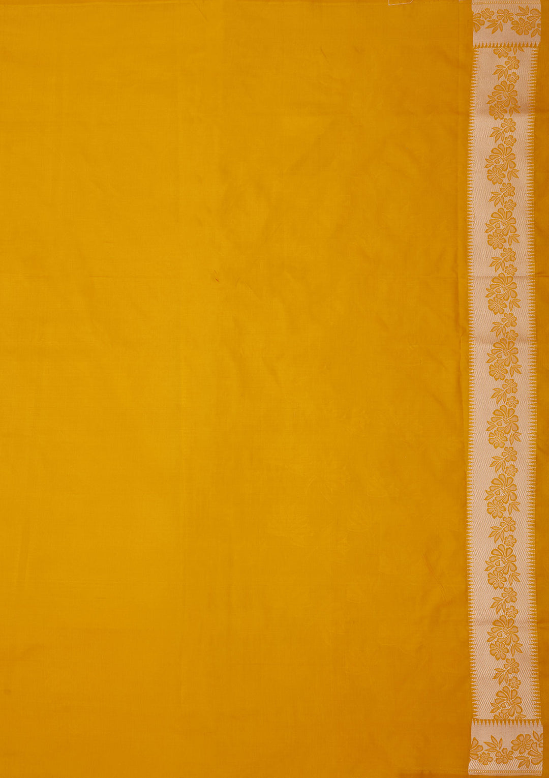 Yellow Zariwork Pure Silk Saree