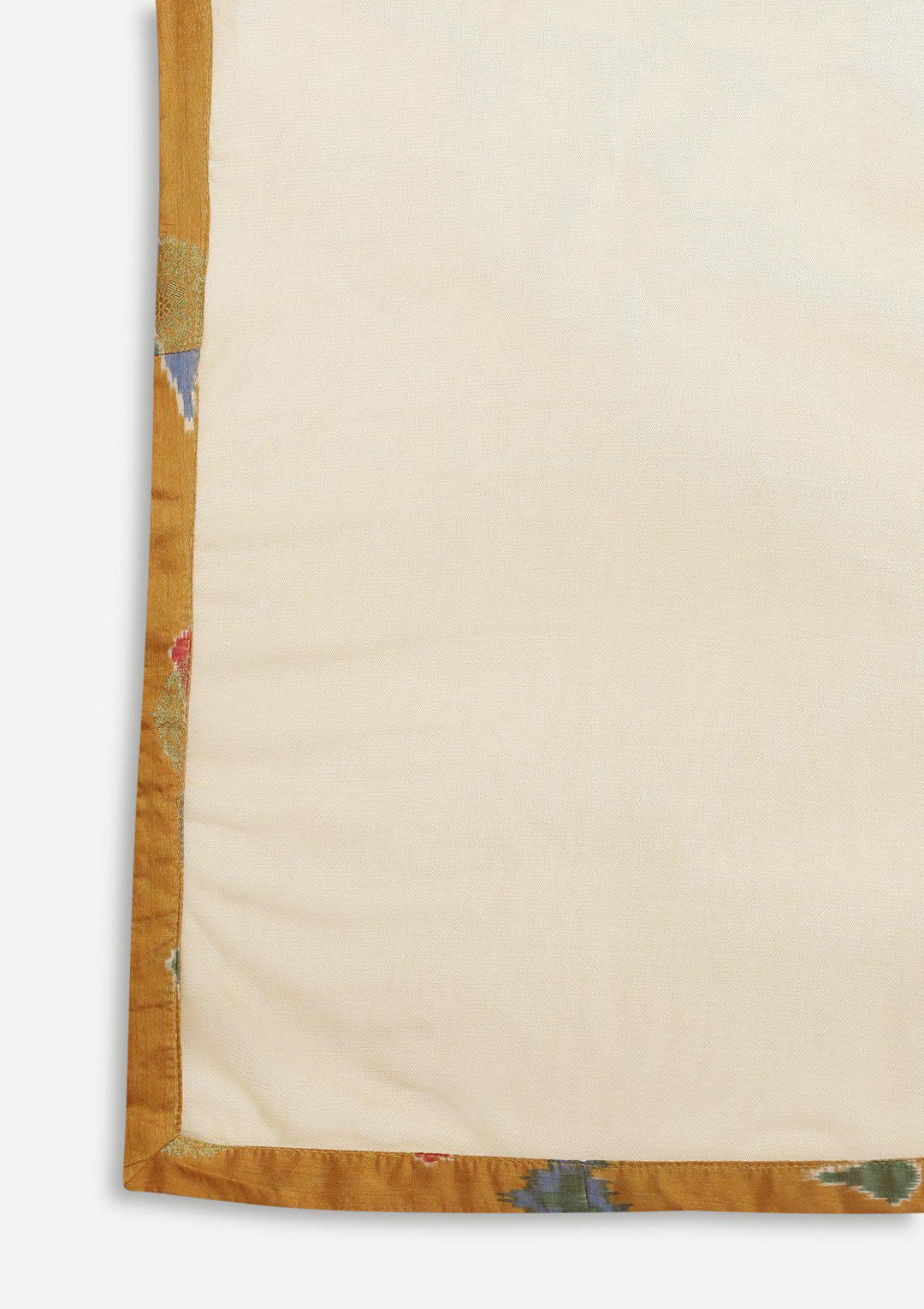 Mustard Stonework Banarasi Designer Gown-Koskii