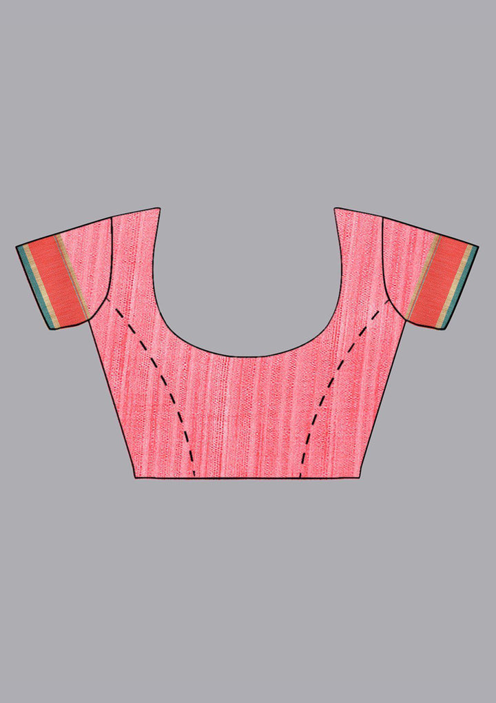 Multi Color Zariwork Art Silk Designer Saree-Koskii