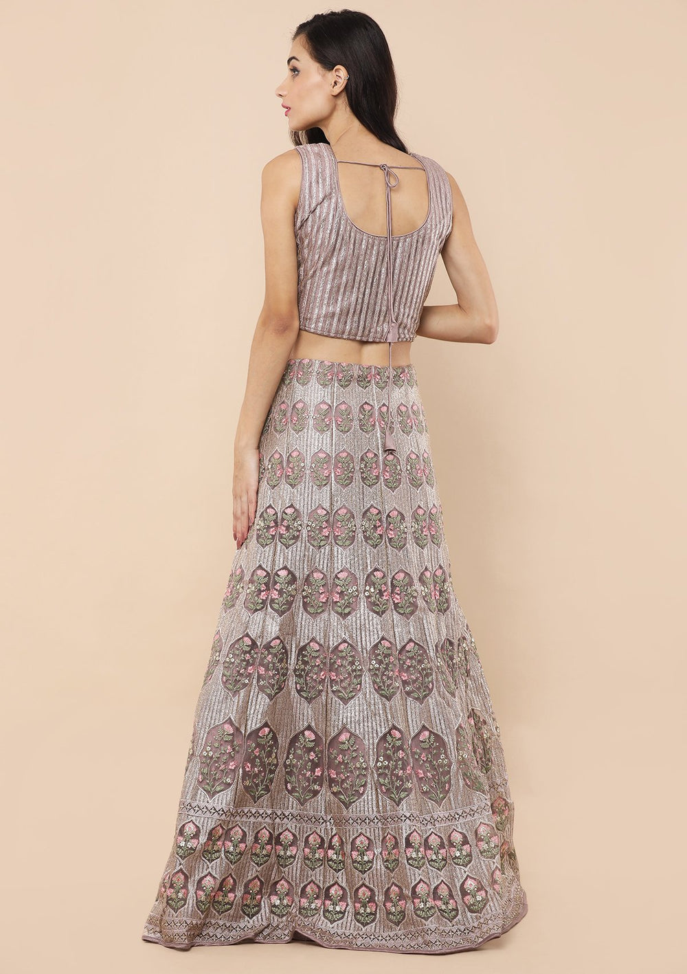 Koskii Lavender Lehenga-Koskii