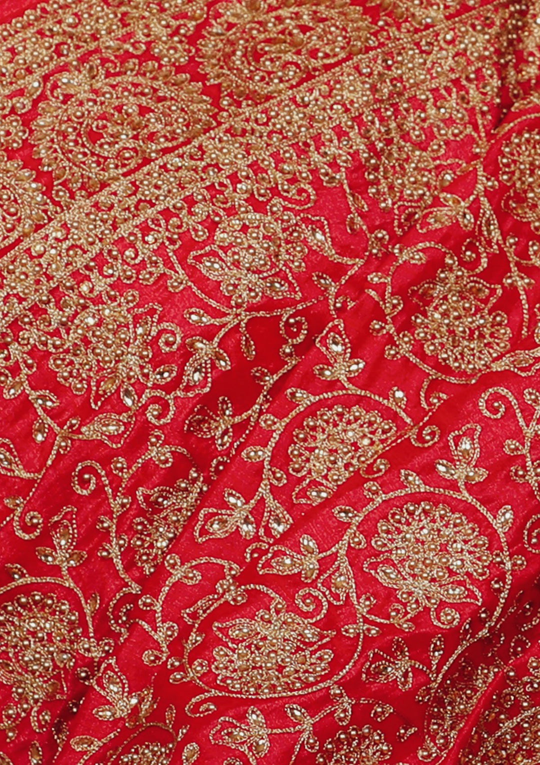 Fuschia ZariWork Rawsilk Designer Saree-Koskii