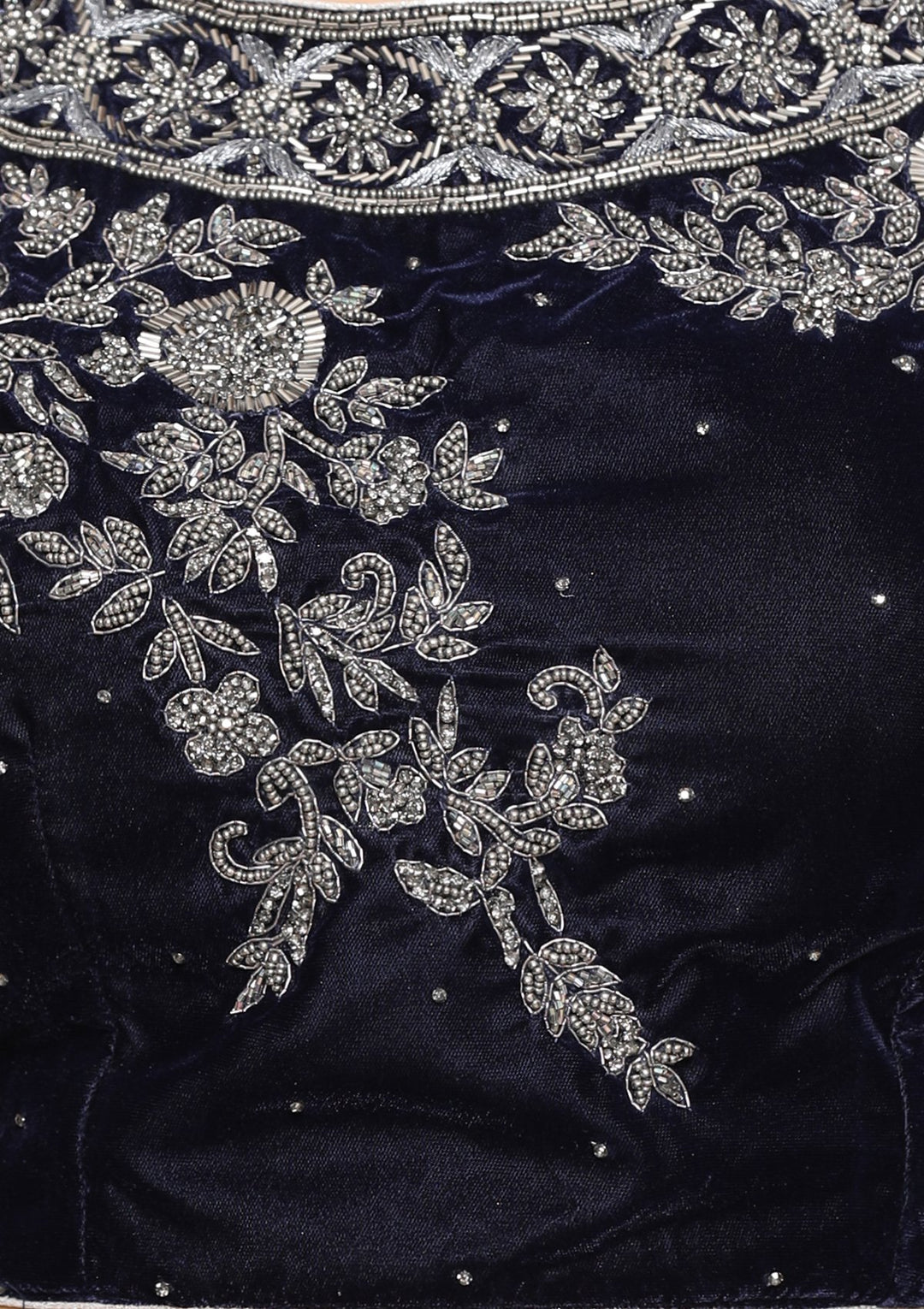 Grey Ready to Drape Designer Saree-Koskii