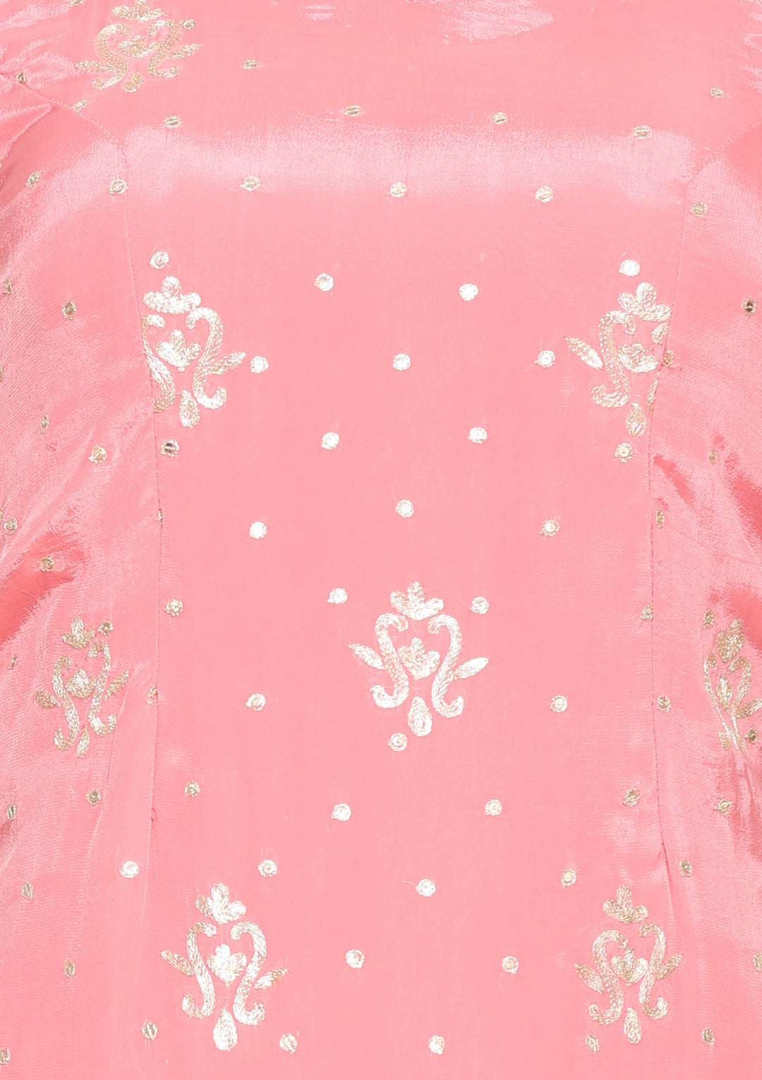 Pink Zari Georgette Designer Salwar Suit-Koskii