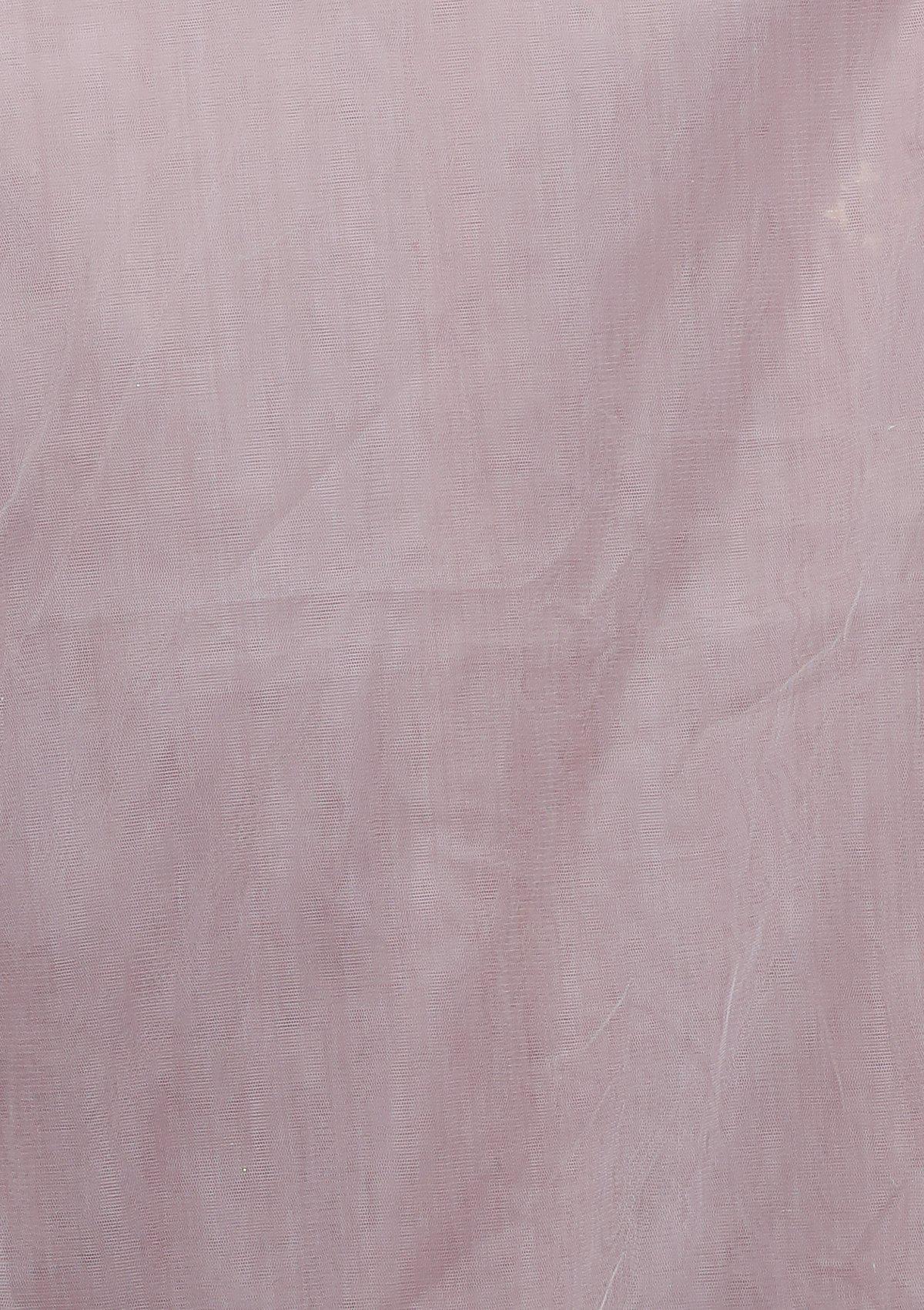 Lavender Sequinned Tissue Silk Designer Lehenga-Koskii