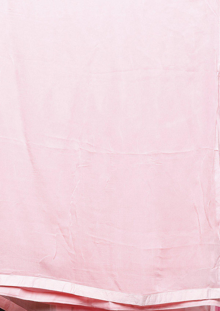 Pink Embellished Floral Designer Salwar Suit-Koskii