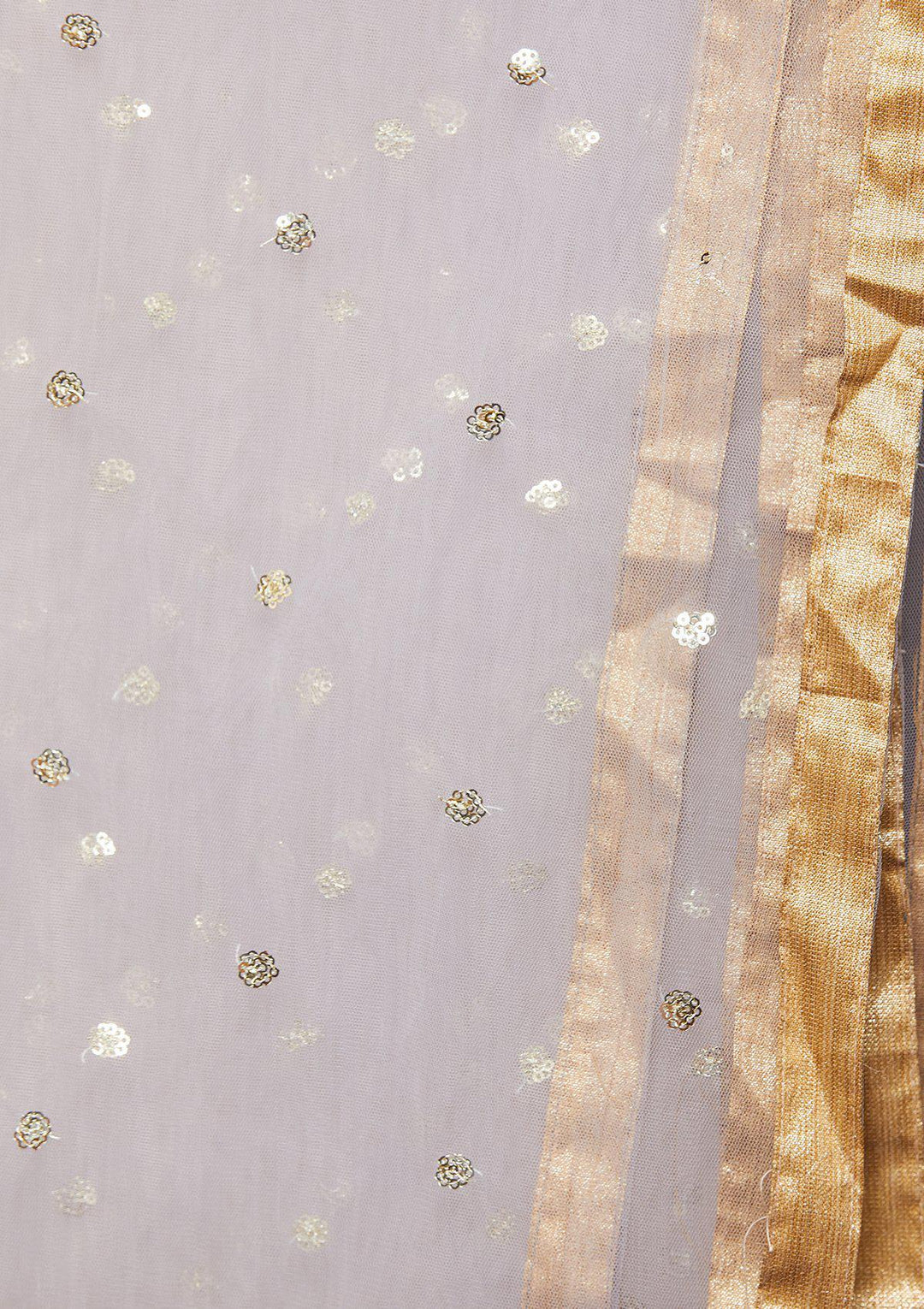 Grey Stonework Net Designer Lehenga-Koskii