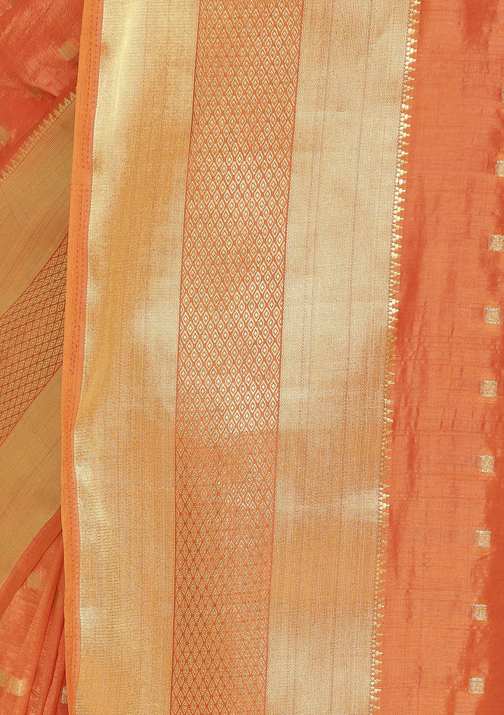 Multi Zariwork Art Silk Designer Saree-Koskii