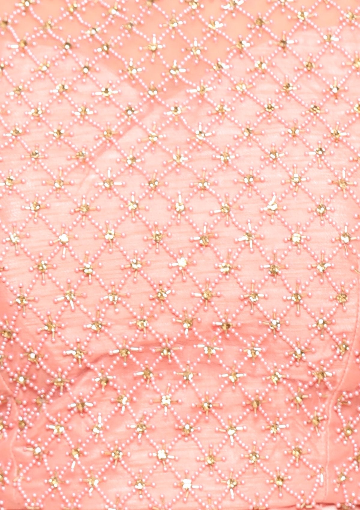 Pink Cutdana Net Designer Lehenga-Koskii