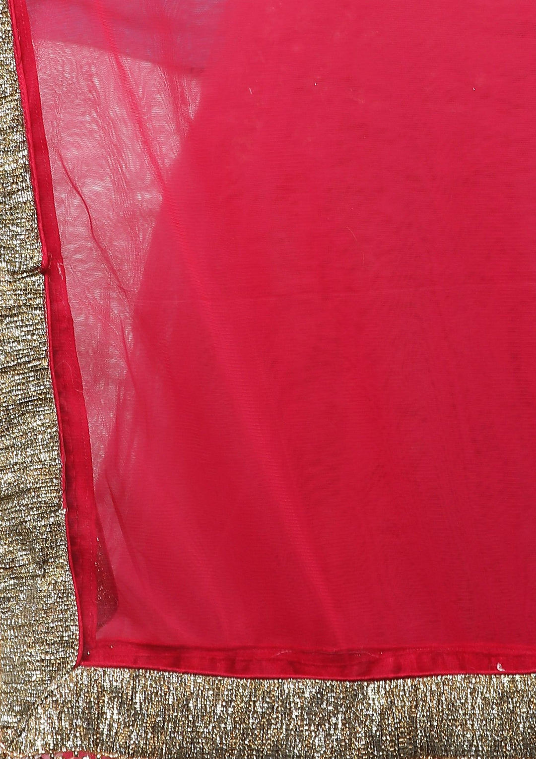 Pink Bead Work Silk Designer Lehenga-Koskii