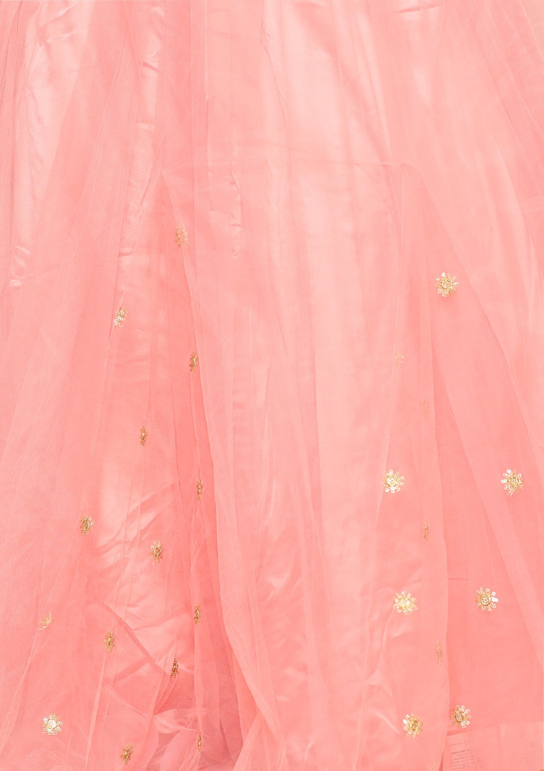 Pink Zari Work Net Designer Lehenga-Koskii
