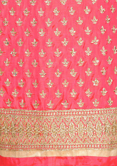 pink and beige designer salwar suit-Koskii
