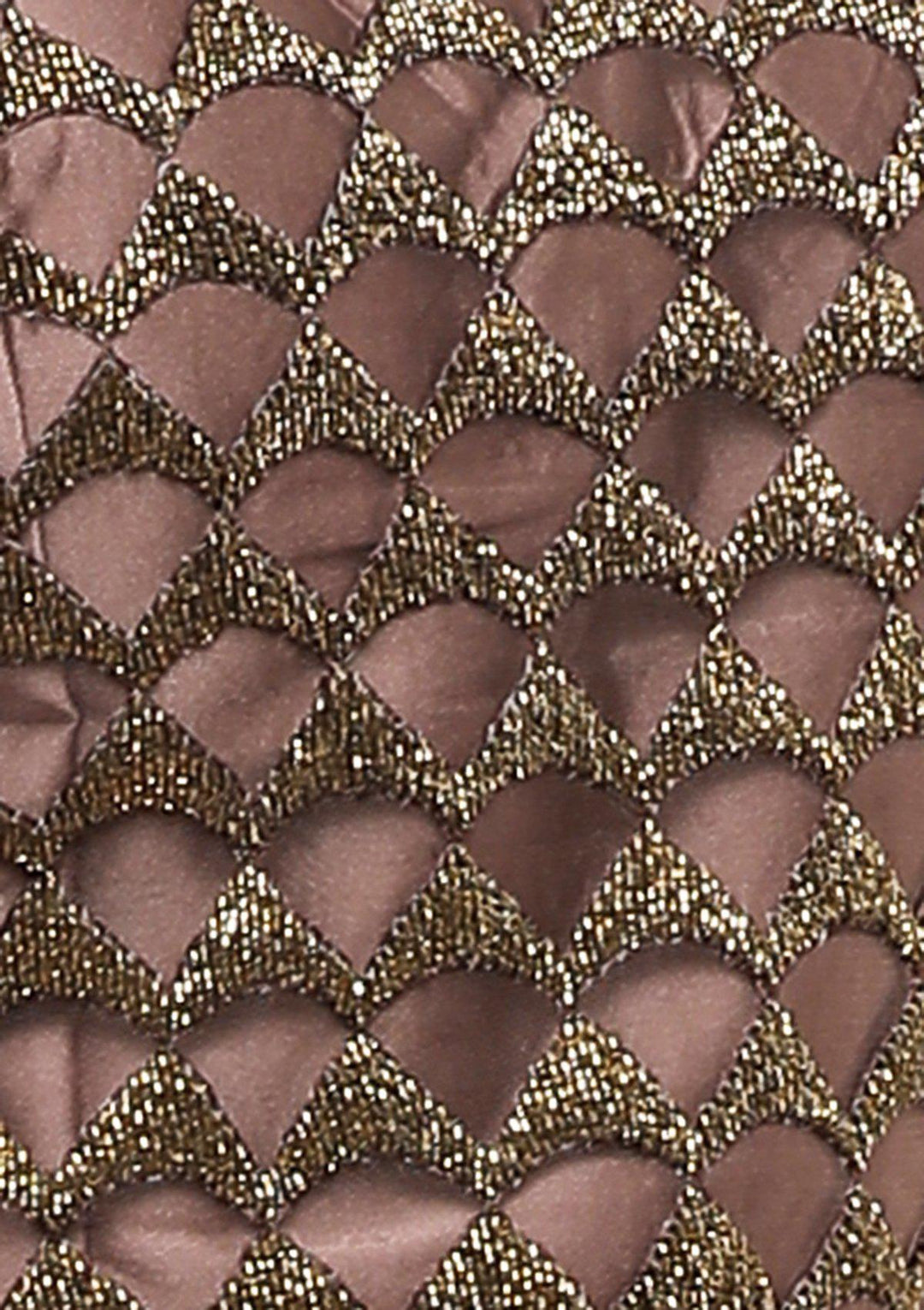 Dark Mauve Floral Net Designer Lehenga-Koskii