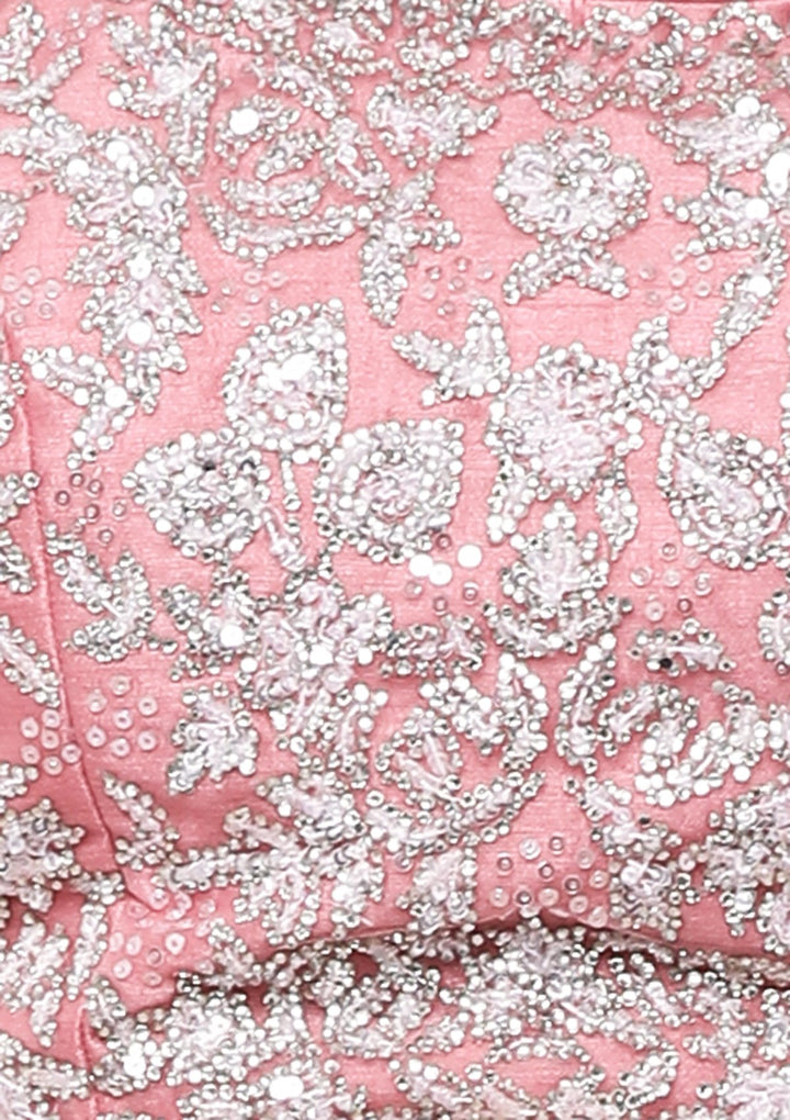 Koskii Pink Bridal Lehenga-Koskii