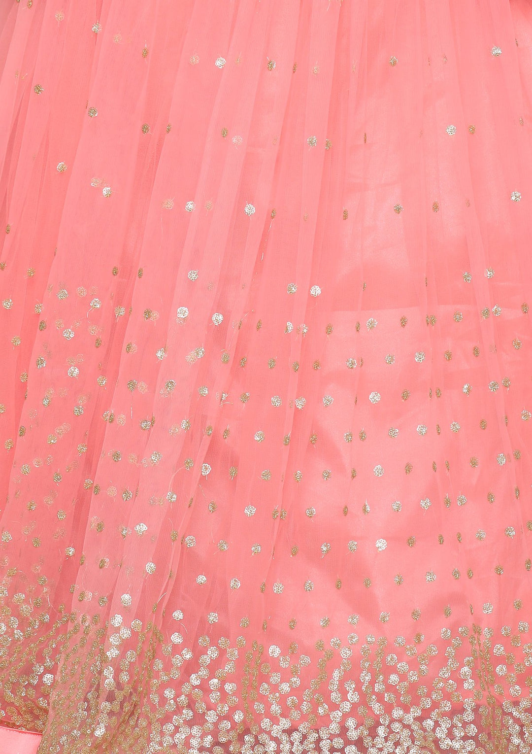 Pink Stone Work Silk Designer Lehenga-Koskii