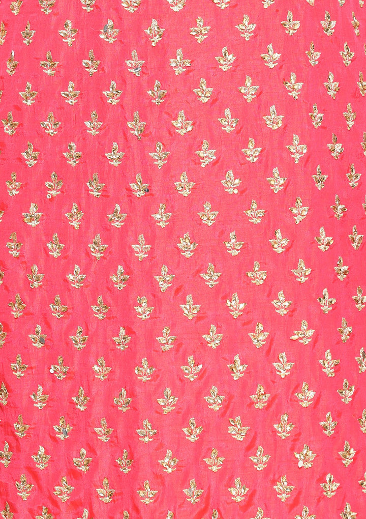 pink and beige designer salwar suit-Koskii