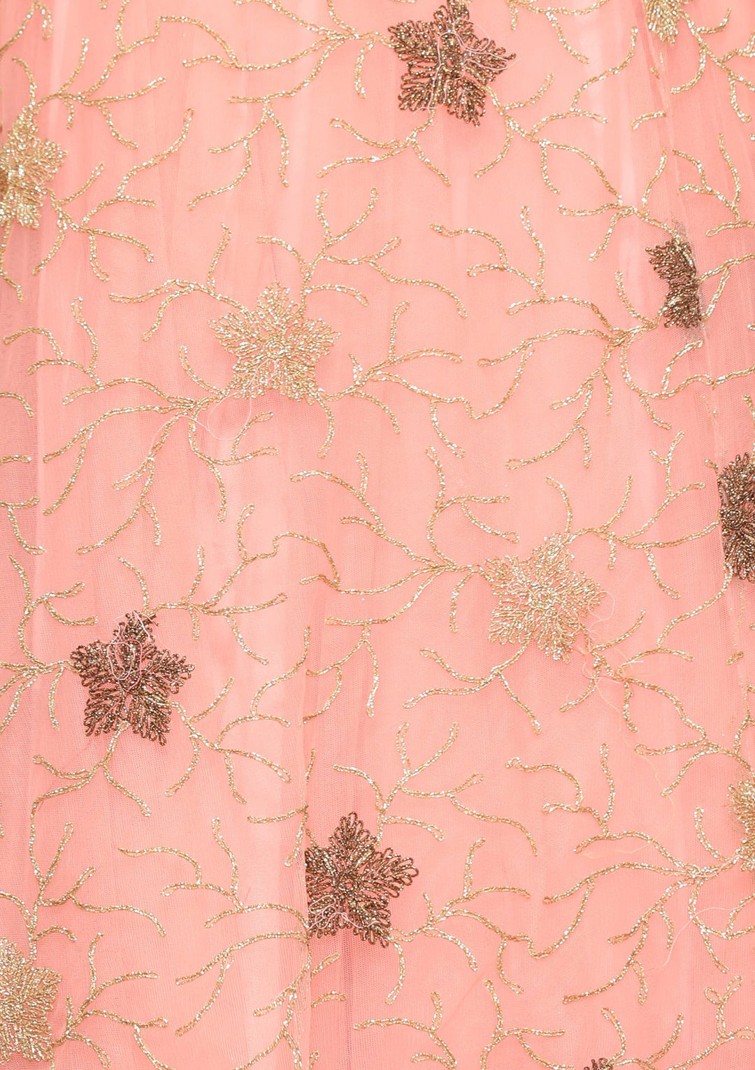 Pink Cutdana Net Designer Lehenga-Koskii