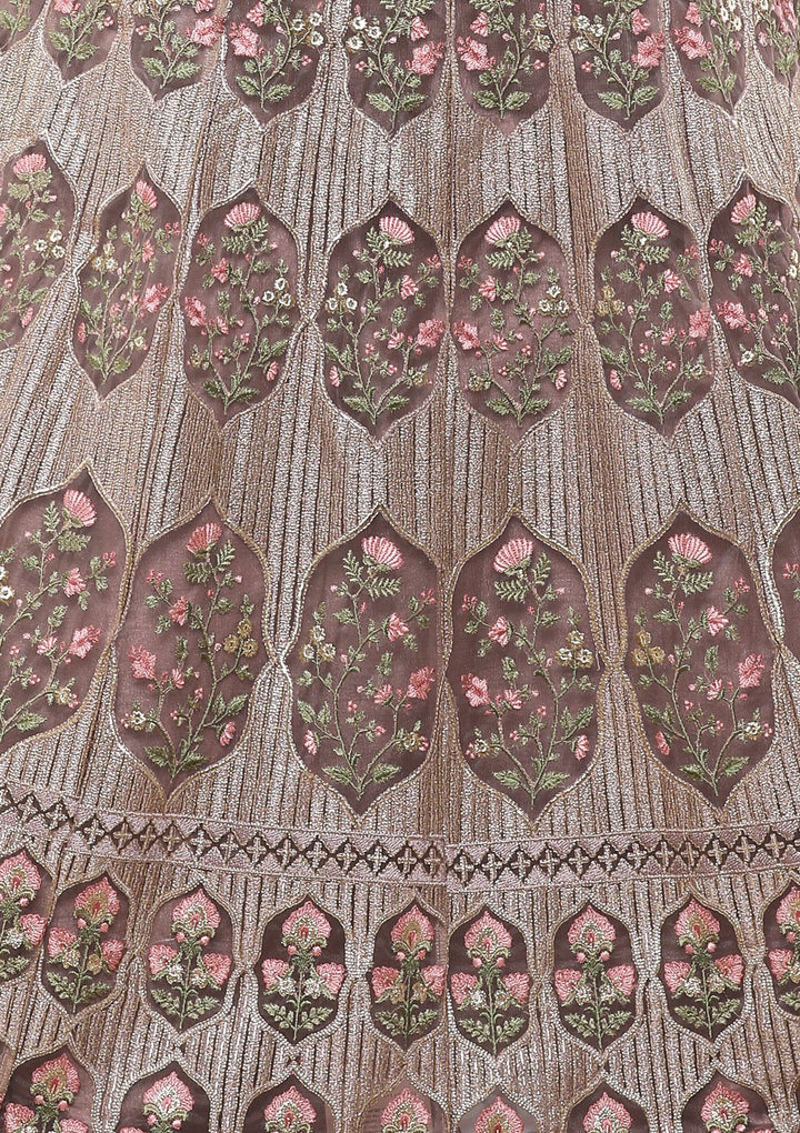 Koskii Lavender Lehenga-Koskii