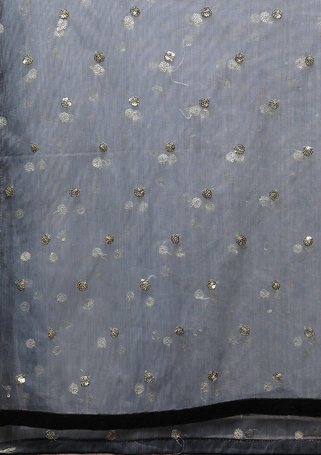 Koskii Grey Tissue Lehenga-Koskii