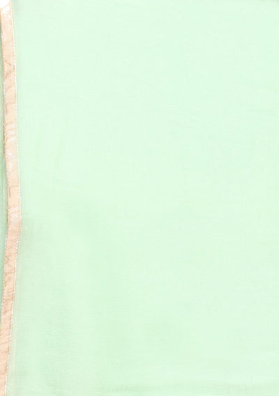 Pista Green Thread Work Designer Salwar Suit-Koskii