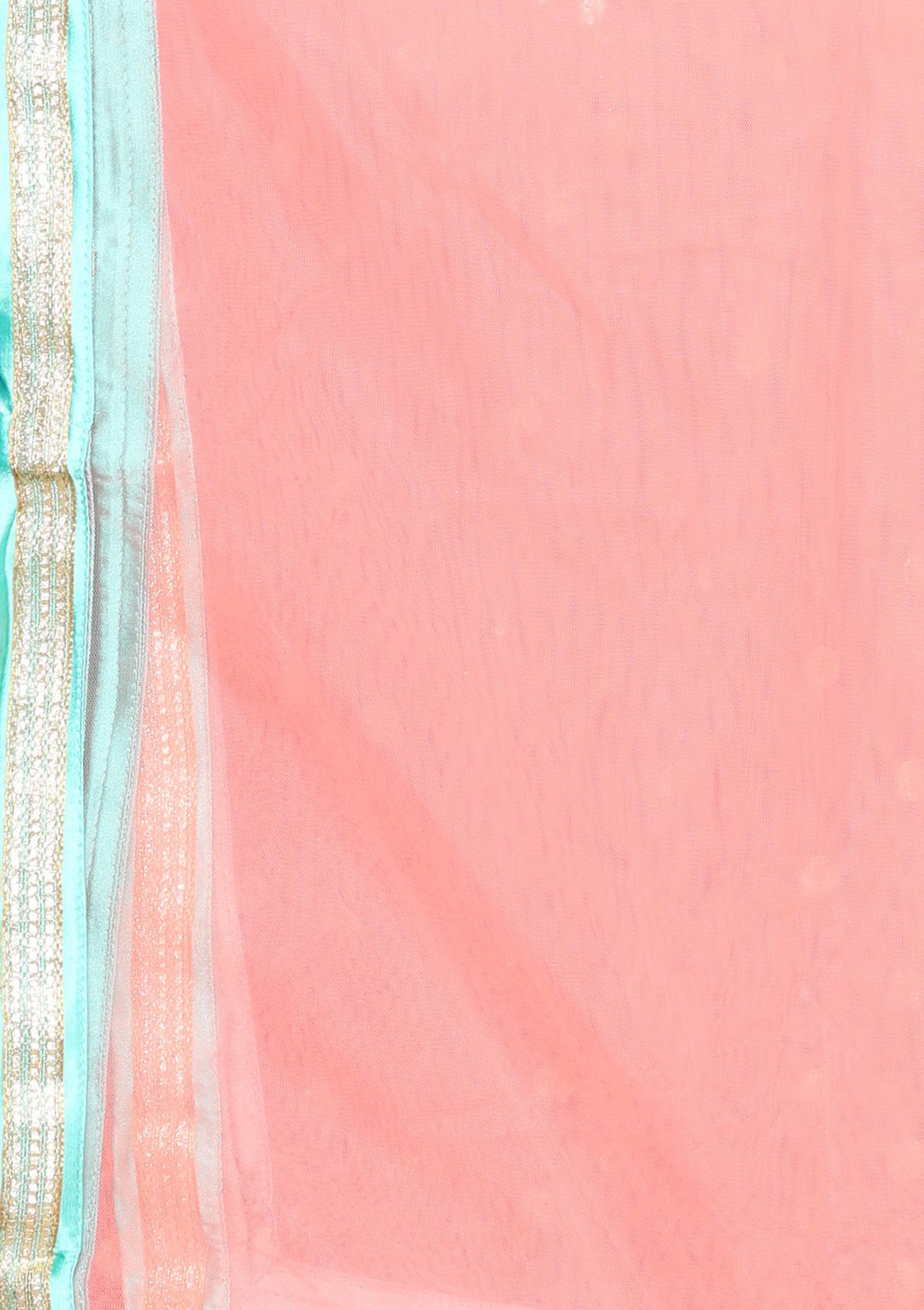 Pink Zardozi Satin Designer Lehenga-Koskii