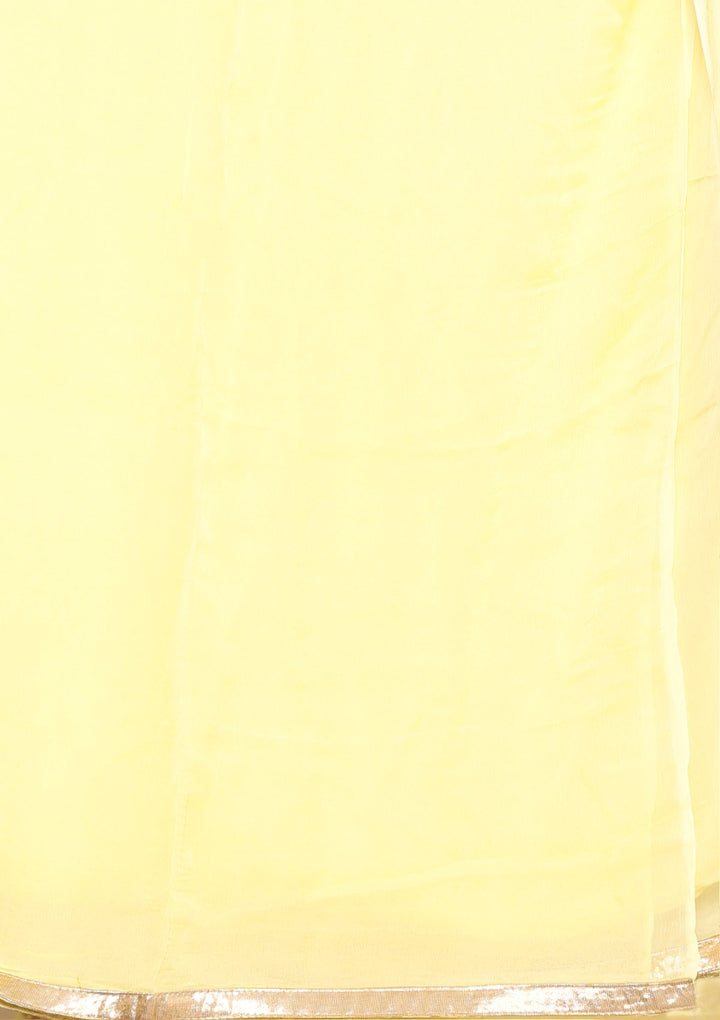 Yellow Thread Work Net Designer Sharara-Koskii