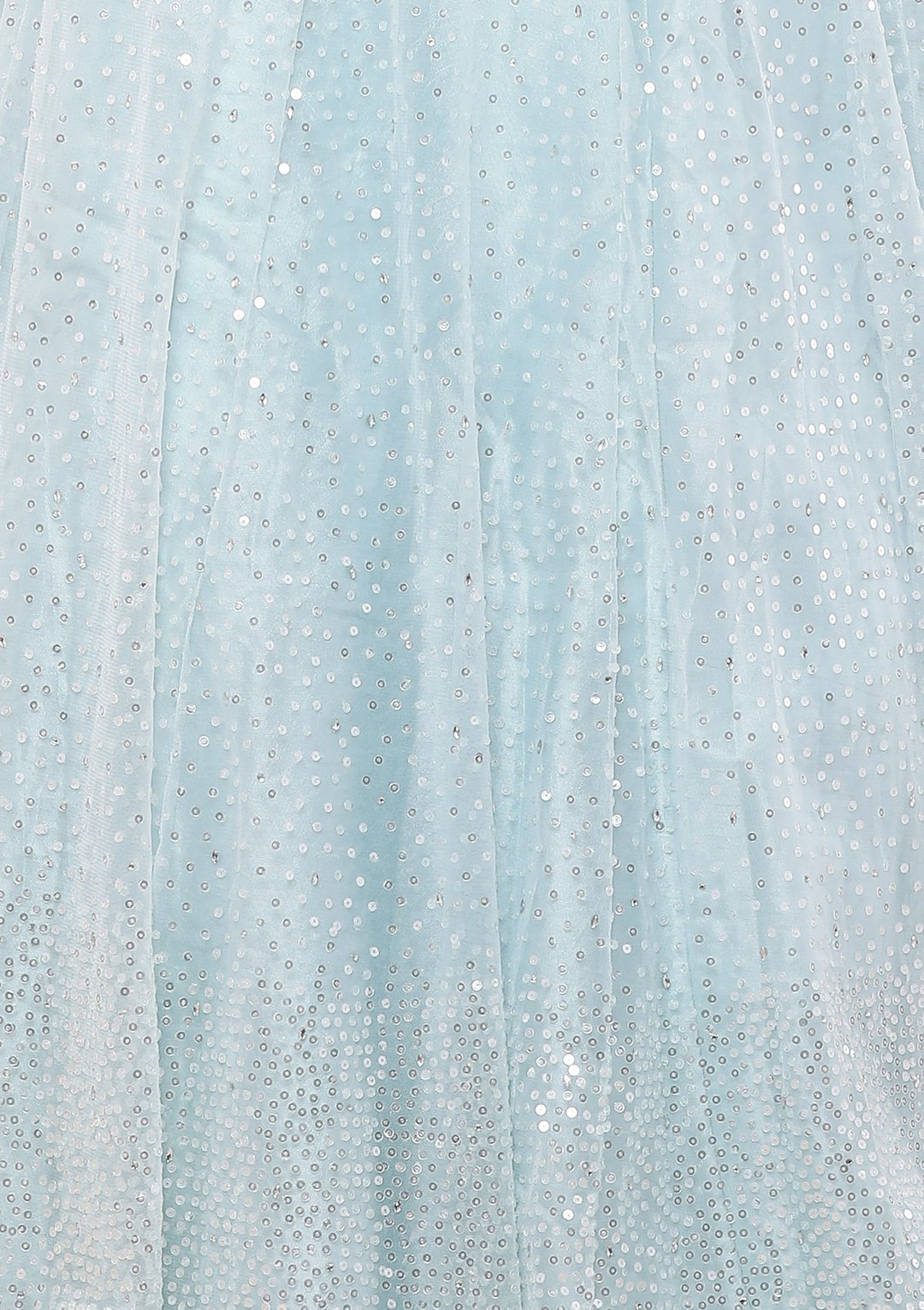 Koskii Sky Blue Lehenga-Koskii