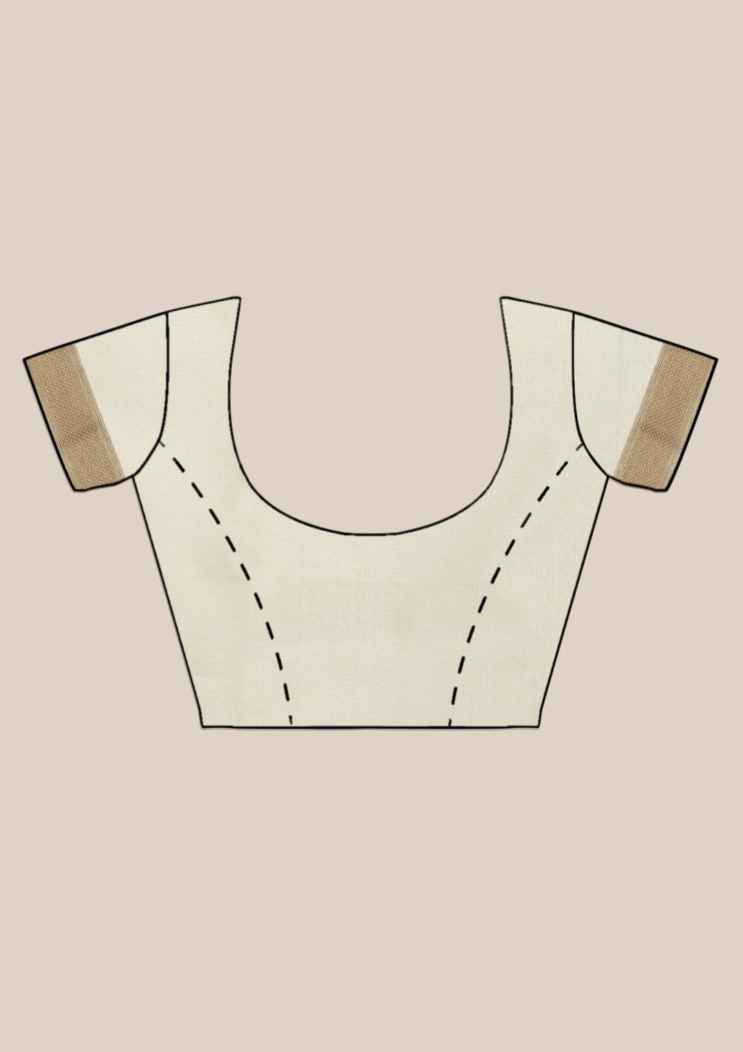 Red and Cream Thread Work Art Silk Designer Saree-Koskii