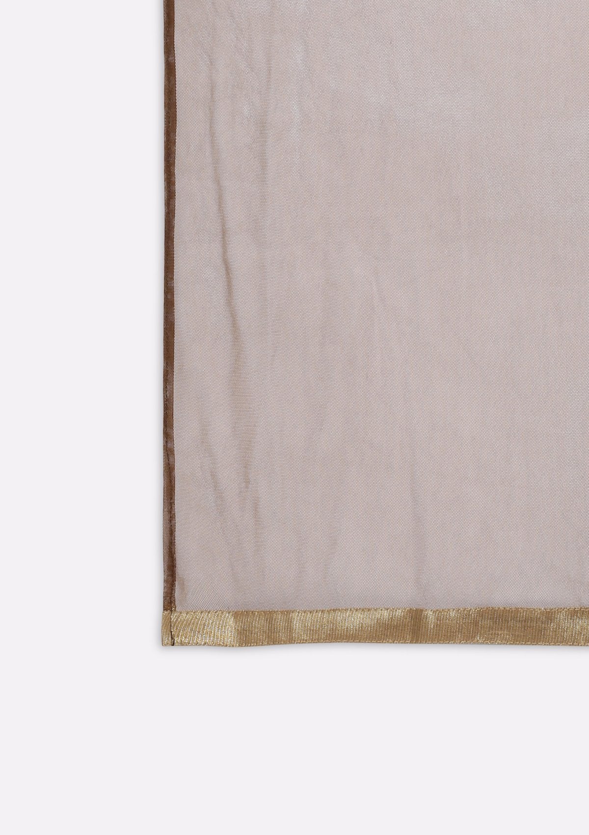 Brown Stonework Art Silk Designer Gown - koskii