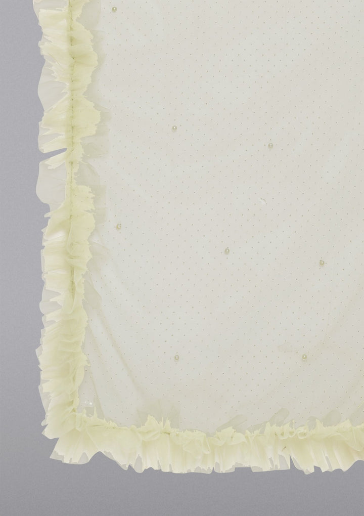 Pista Green Cutdana Net Designer Lehenga-Koskii