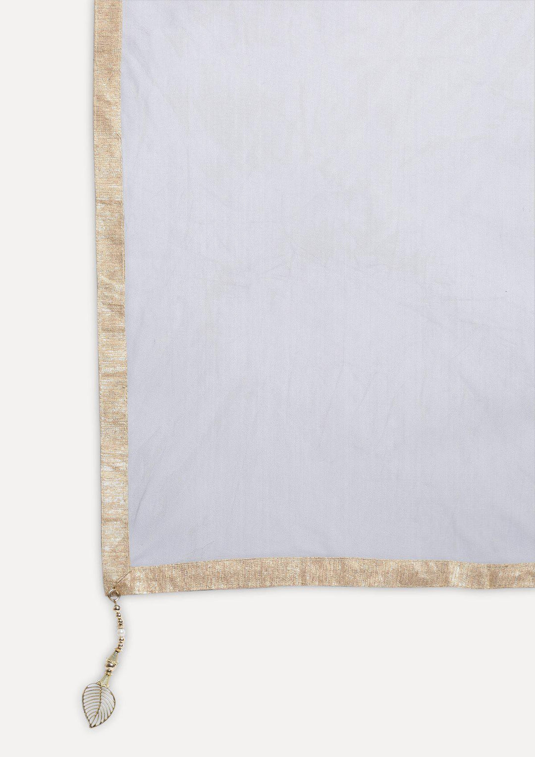 Navy Blue Pearlwork Rawsilk Designer Lehenga-Koskii