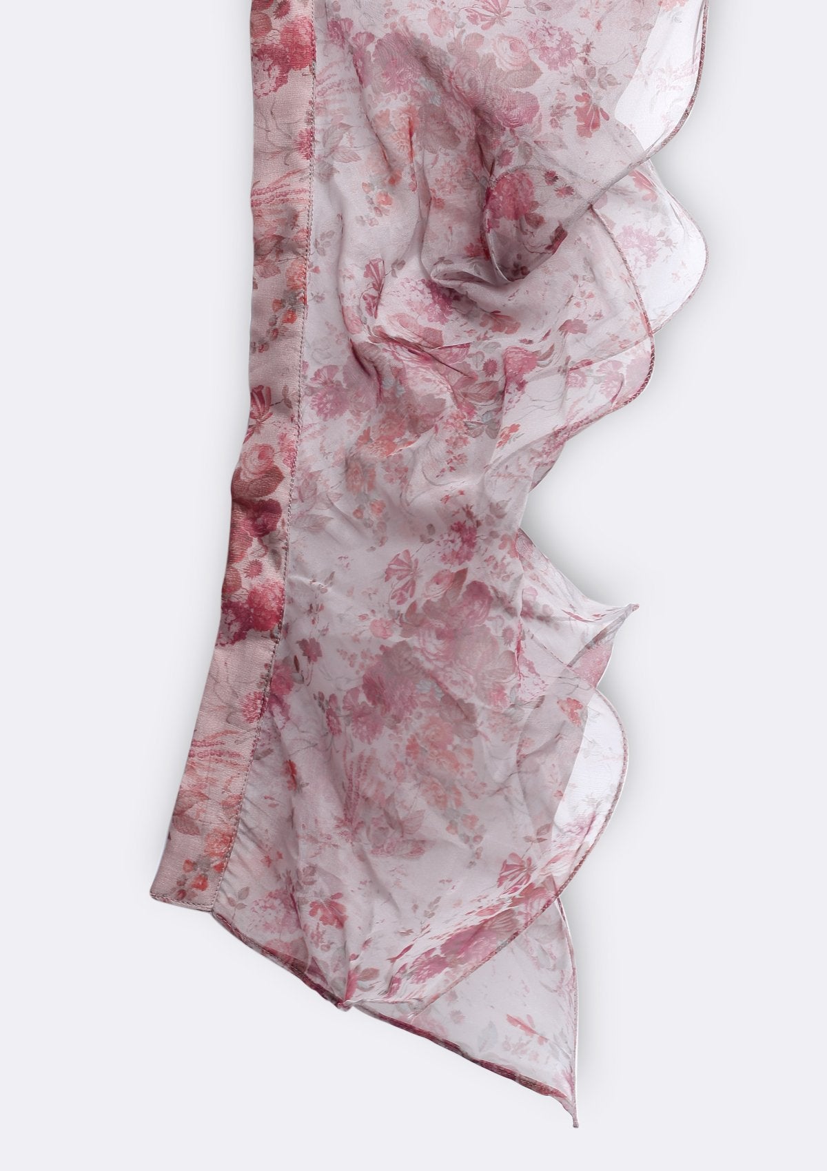 Lavender and Brown Sequins Tissue Designer Lehenga-Koskii