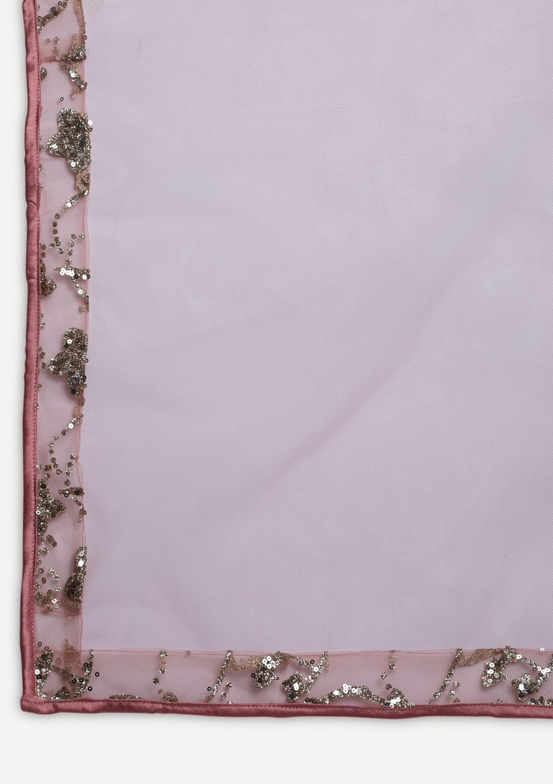 Pink Sequins Net Designer Lehenga-Koskii