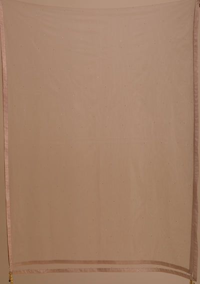 Beige Zariwork Net Readymade Salwar Suit-Koskii