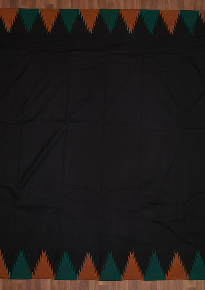 Black Zariwork Art Silk Saree - Koskii