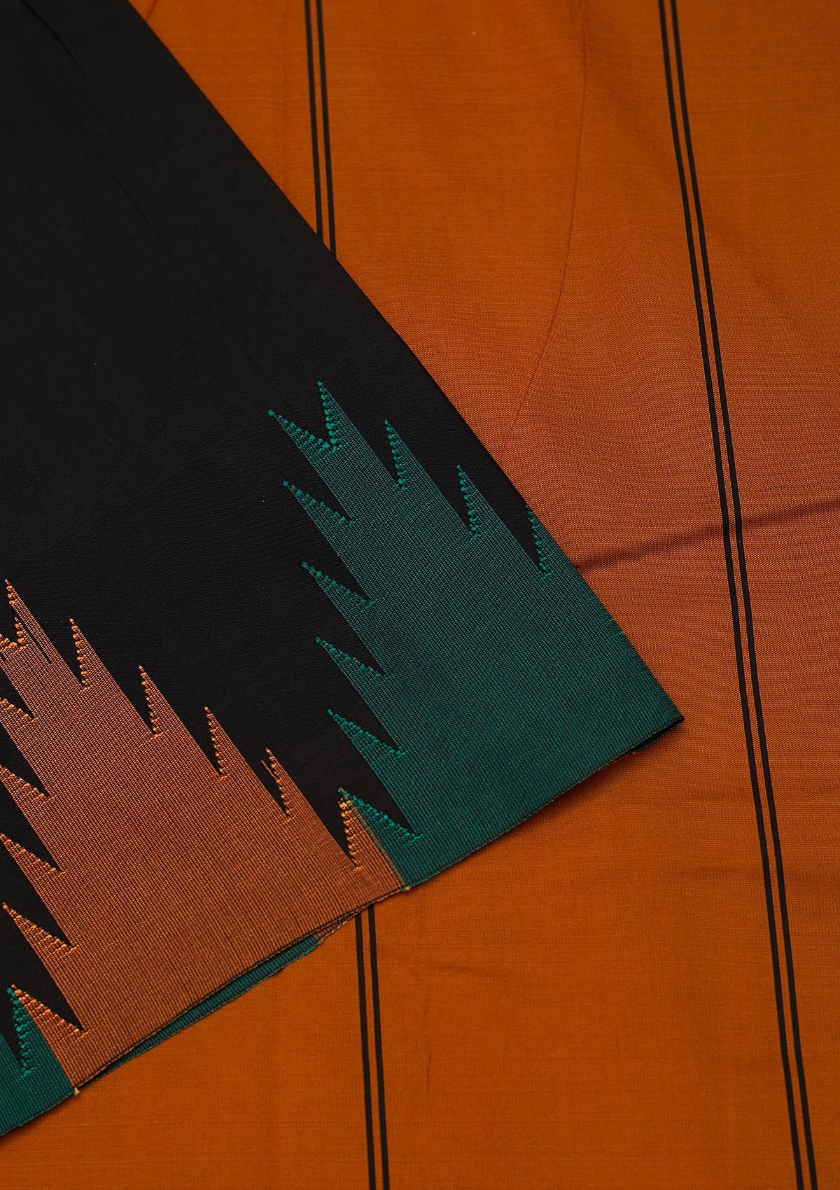 Black Zariwork Art Silk Saree - Koskii