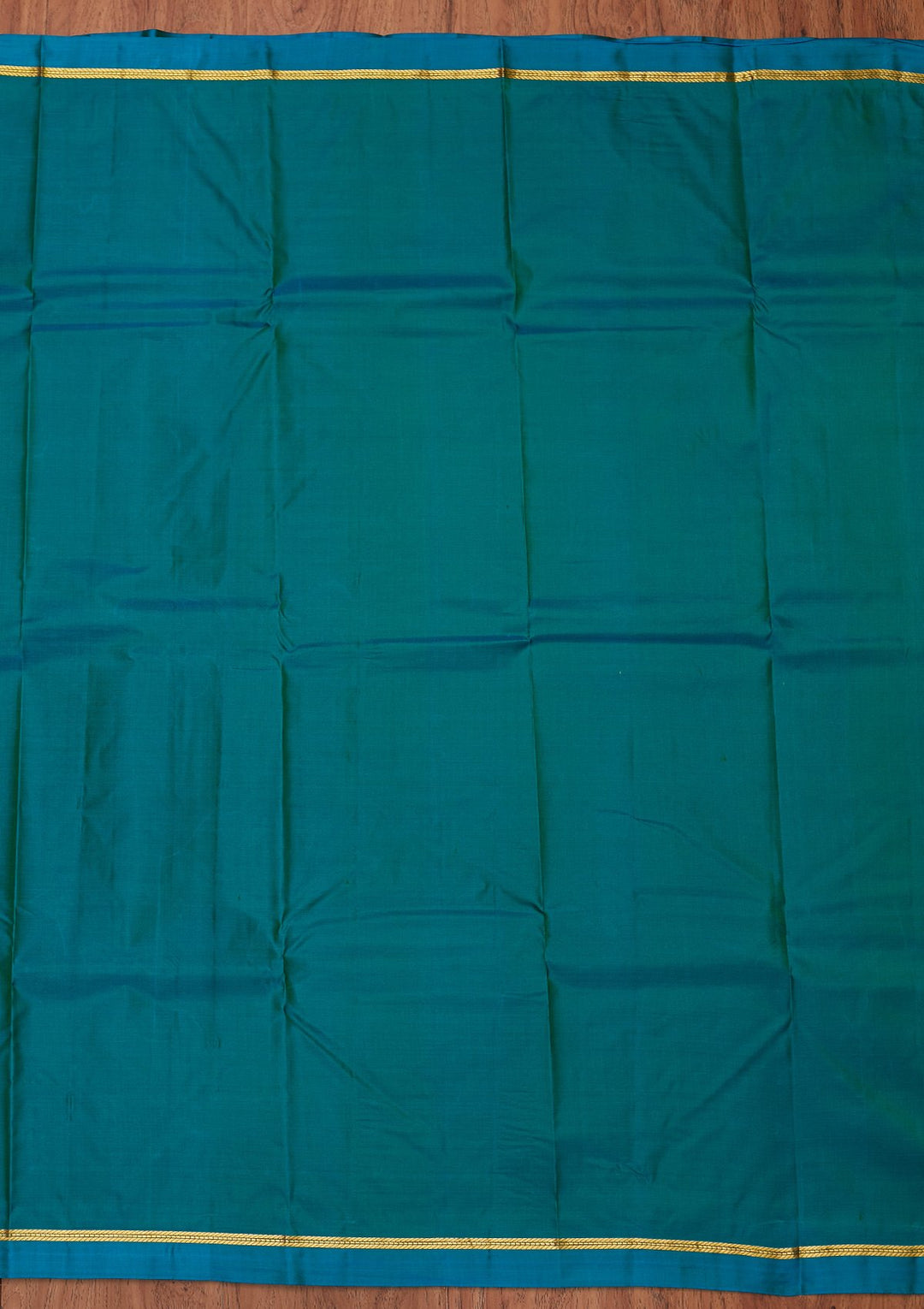 Bottle Green Zariwork Pure Silk Designer Unstitched Saree - Koskii
